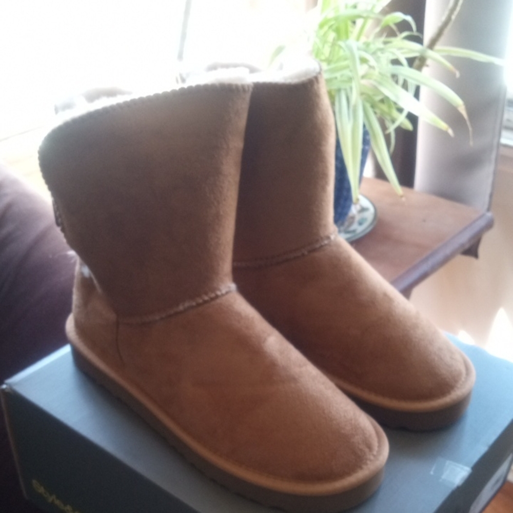 Style & Co. Tan Winter Boots
